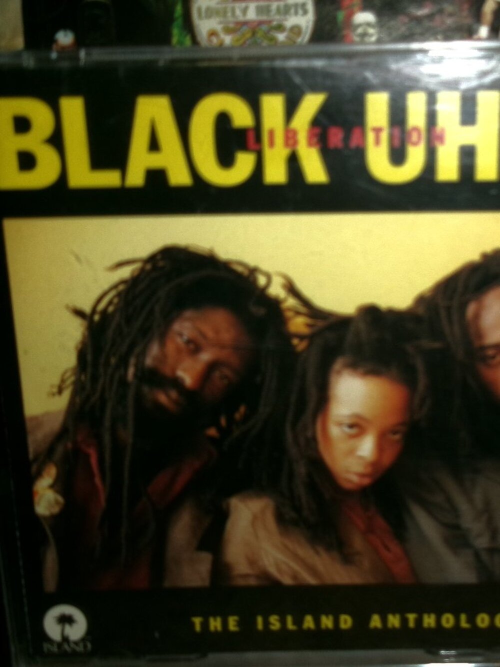 black uhuru island anthology 1993 cd 1 only - political reggae rock puma red